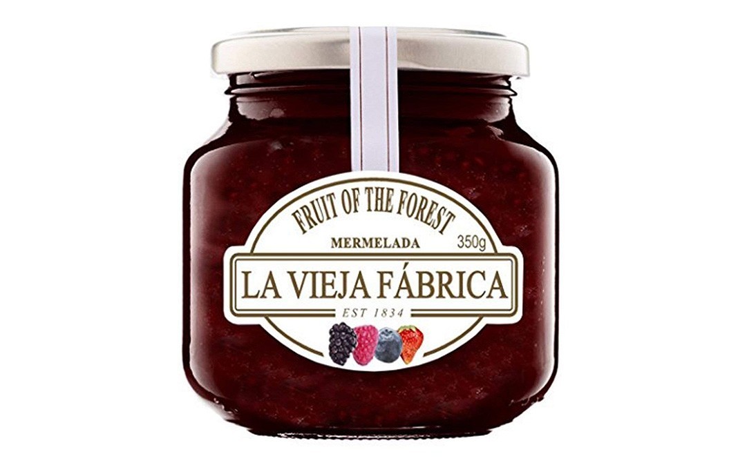 La Vieja Fabrica Fruit Of The Forest Mermelada (Jam)   Glass Jar  350 grams